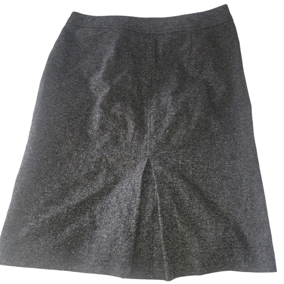The Limited Wool Blend Grey Speckled Skirt 6 - Picture 5 of 5